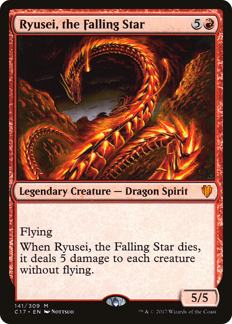 Ryusei, the Falling Star Card Image