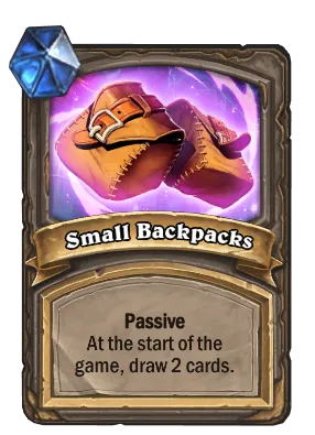 Small Backpacks Card Image