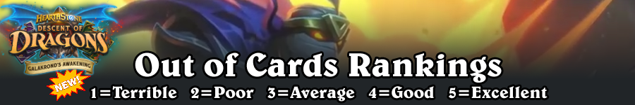 GA Out of Cards Rankings