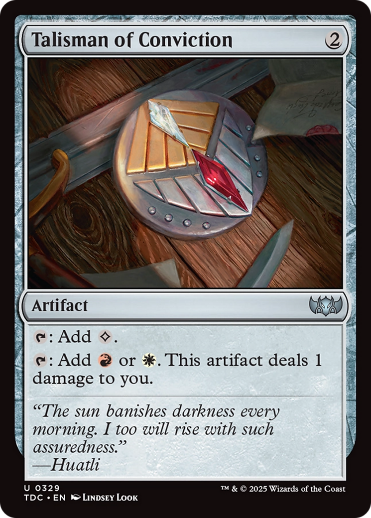 Talisman of Conviction Card Image