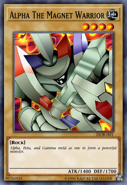 Alpha The Magnet Warrior Card Image