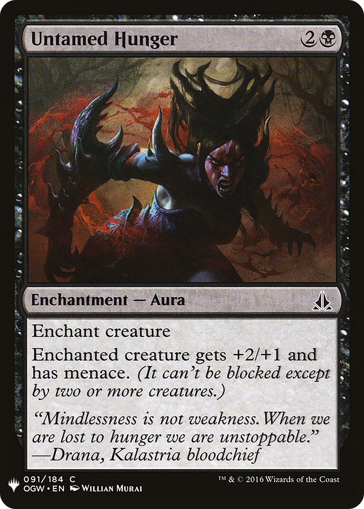 Untamed Hunger Card Image