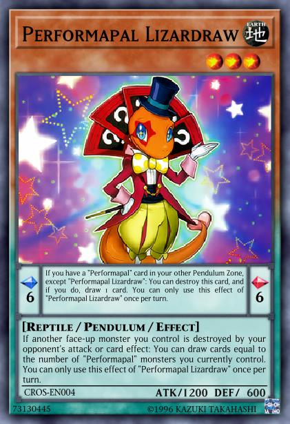 Performapal Lizardraw Card Image