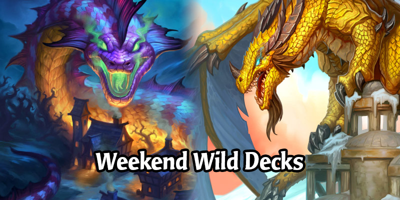 Weekend Wild Hearthstone Decks - Odd Shaman, Ramp Paladin, C'Thun Demon Hunter, and More!