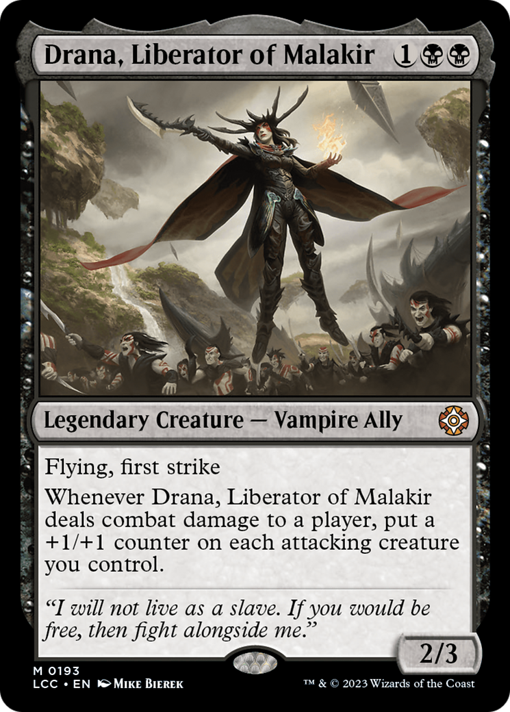 Drana, Liberator of Malakir Card Image