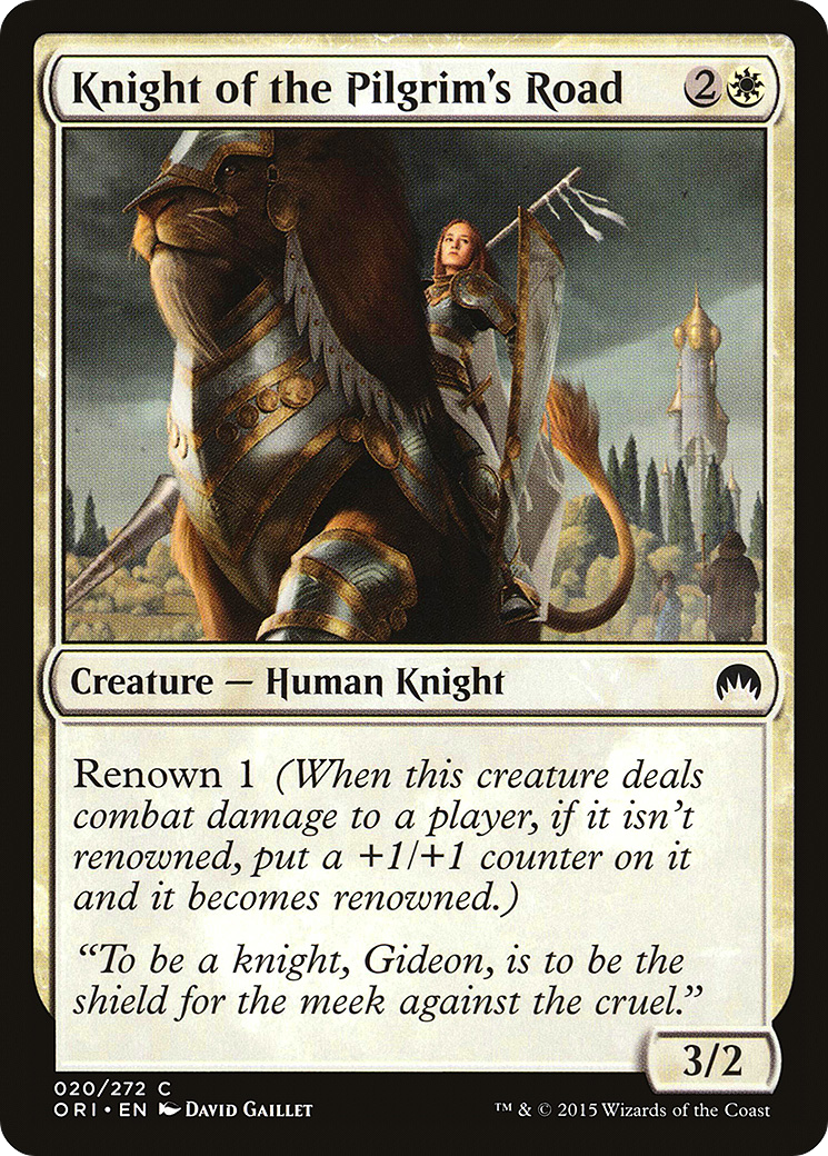 Knight of the Pilgrim's Road Card Image