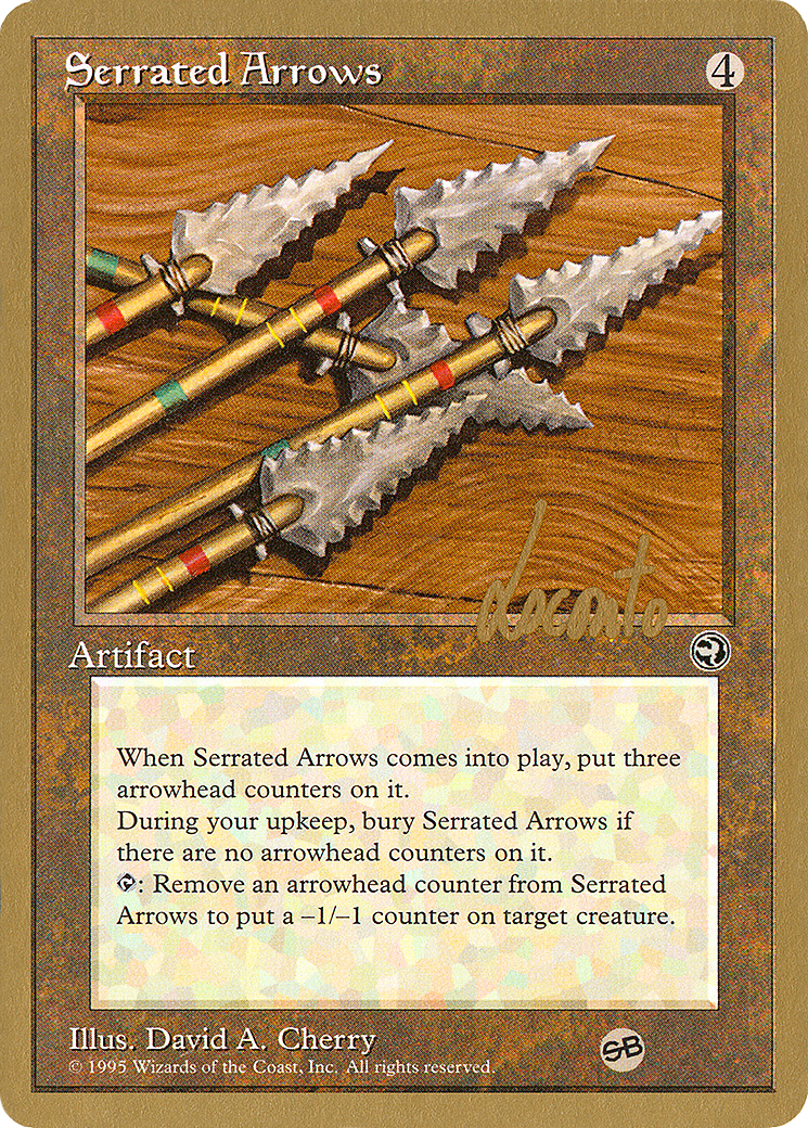 Serrated Arrows Card Image