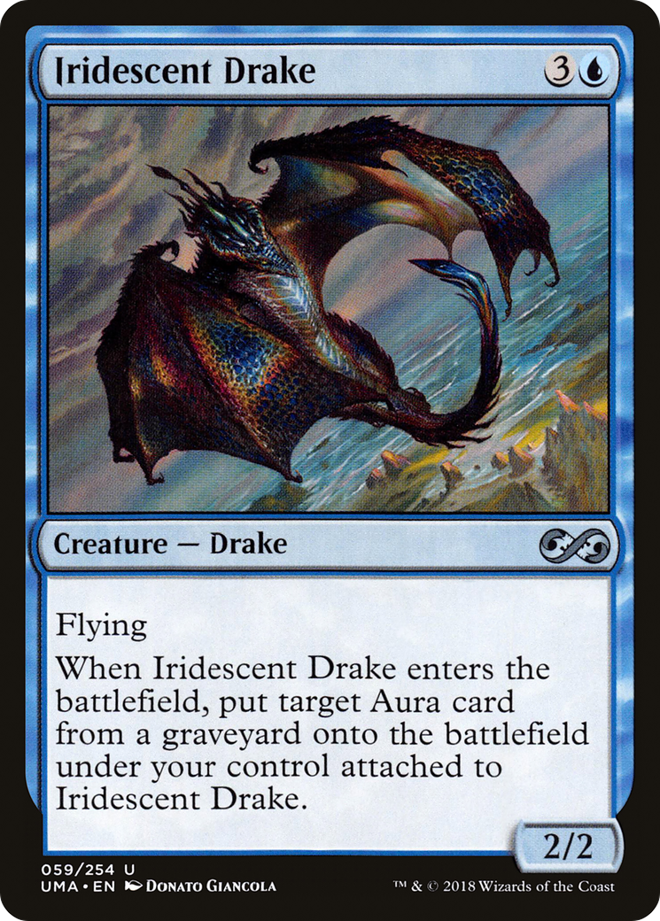 Iridescent Drake Card Image