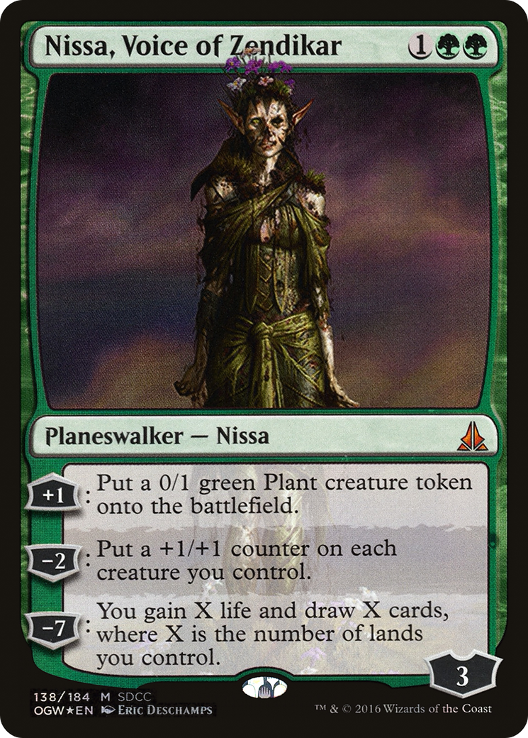 Nissa, Voice of Zendikar Card Image