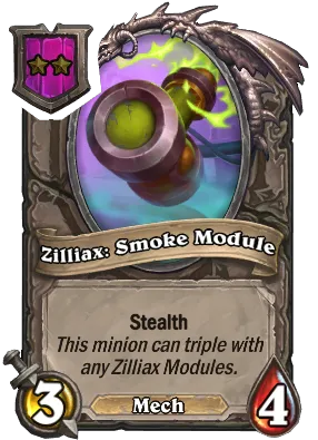 Zilliax: Smoke Module Card Image