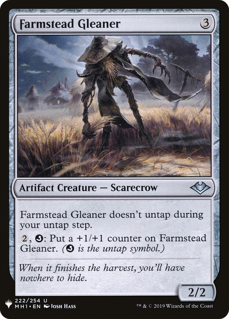 Farmstead Gleaner Card Image