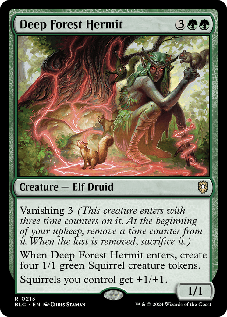 Deep Forest Hermit Card Image