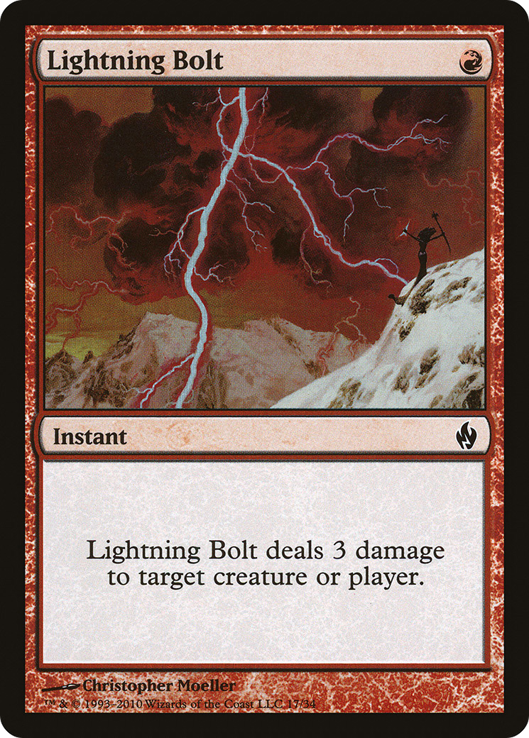 Lightning Bolt Card Image