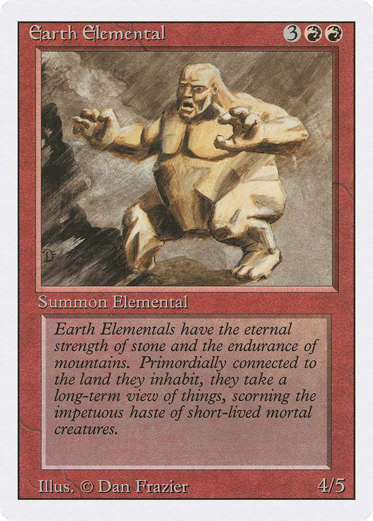 Earth Elemental Card Image