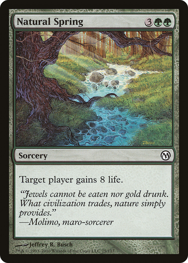 Natural Spring Card Image