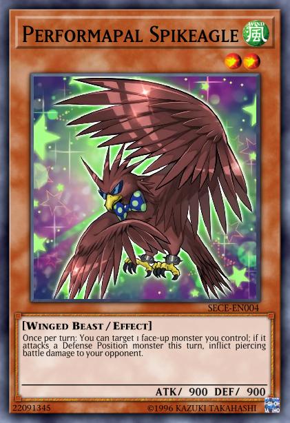 Performapal Spikeagle Card Image