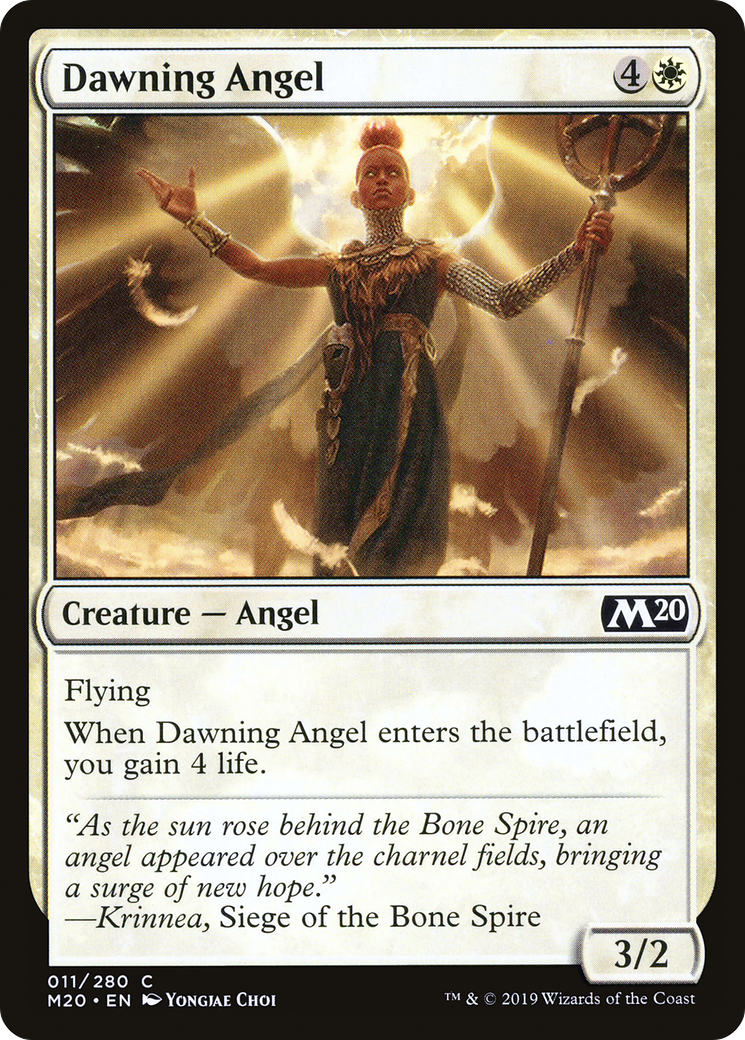 Dawning Angel Card Image