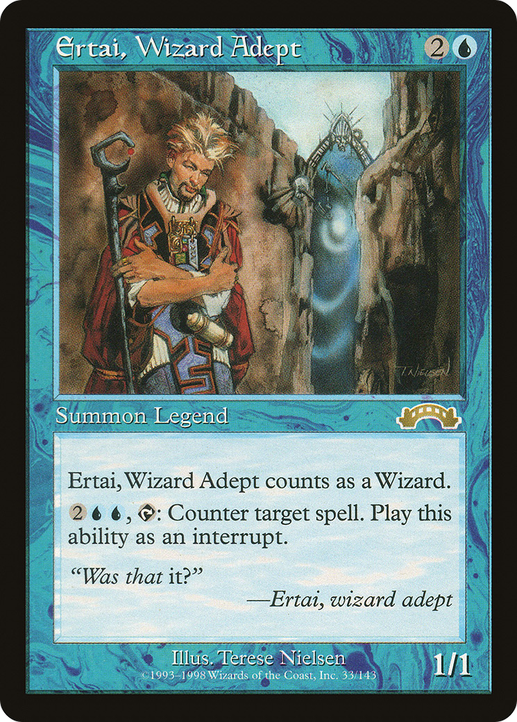 Ertai, Wizard Adept Card Image