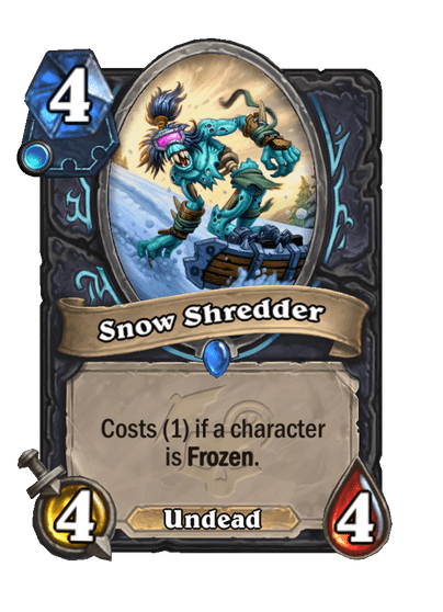 Snow Shredder Card Image