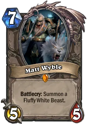 Matt Wyble Card Image