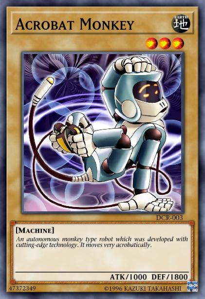 Acrobat Monkey Card Image