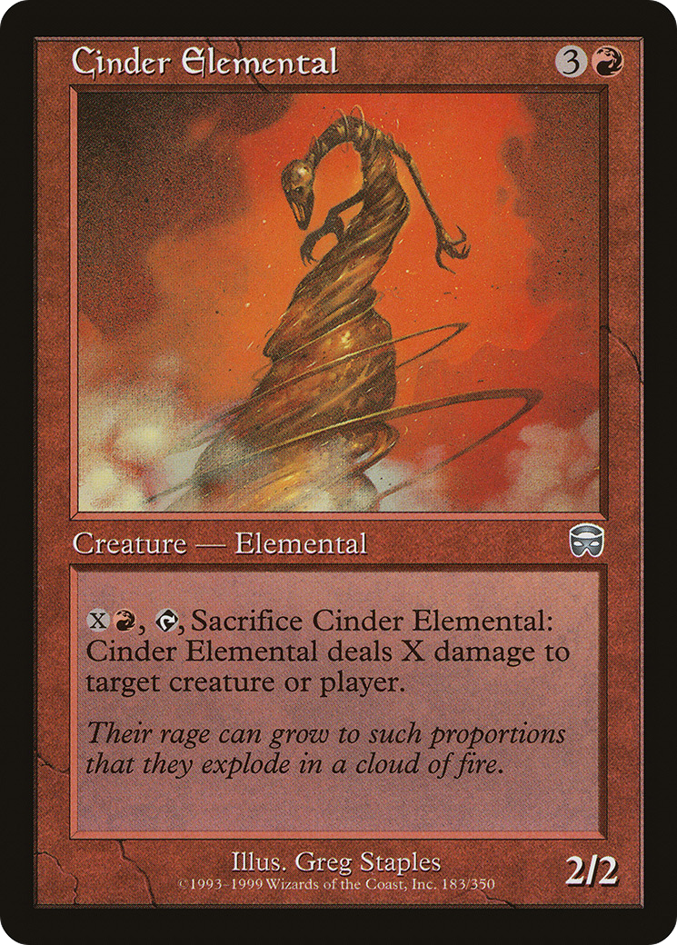 Cinder Elemental Card Image