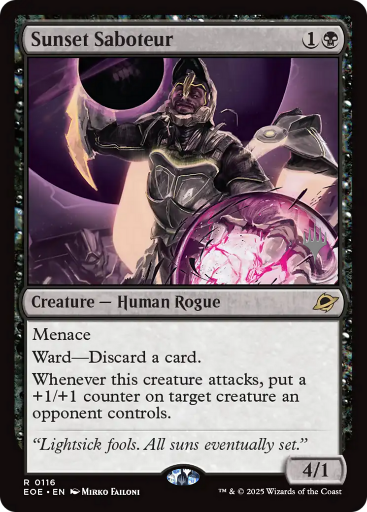 Sunset Saboteur Card Image