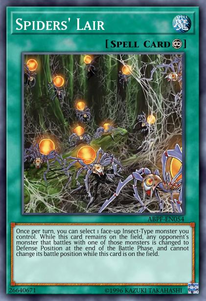 Spiders' Lair Card Image