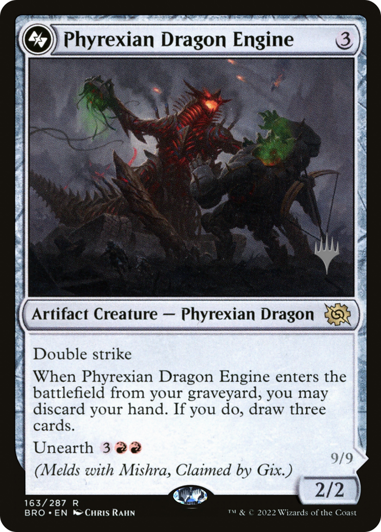 Phyrexian Dragon Engine // Mishra, Lost to Phyrexia Card Image