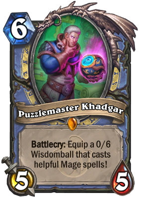 Puzzlemaster Khadgar Card Image