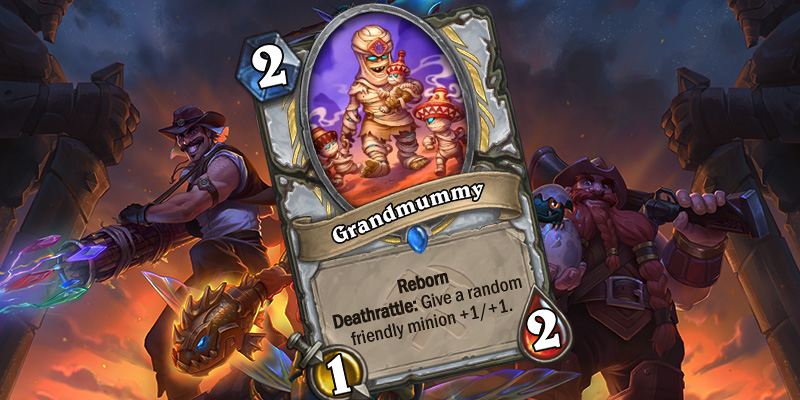 Uldum Priest Card Reveal - Grandmummy