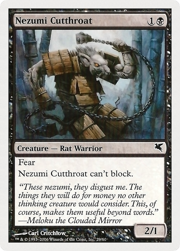 Nezumi Cutthroat Card Image
