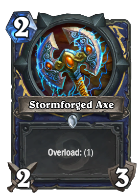 Stormforged Axe Card Image