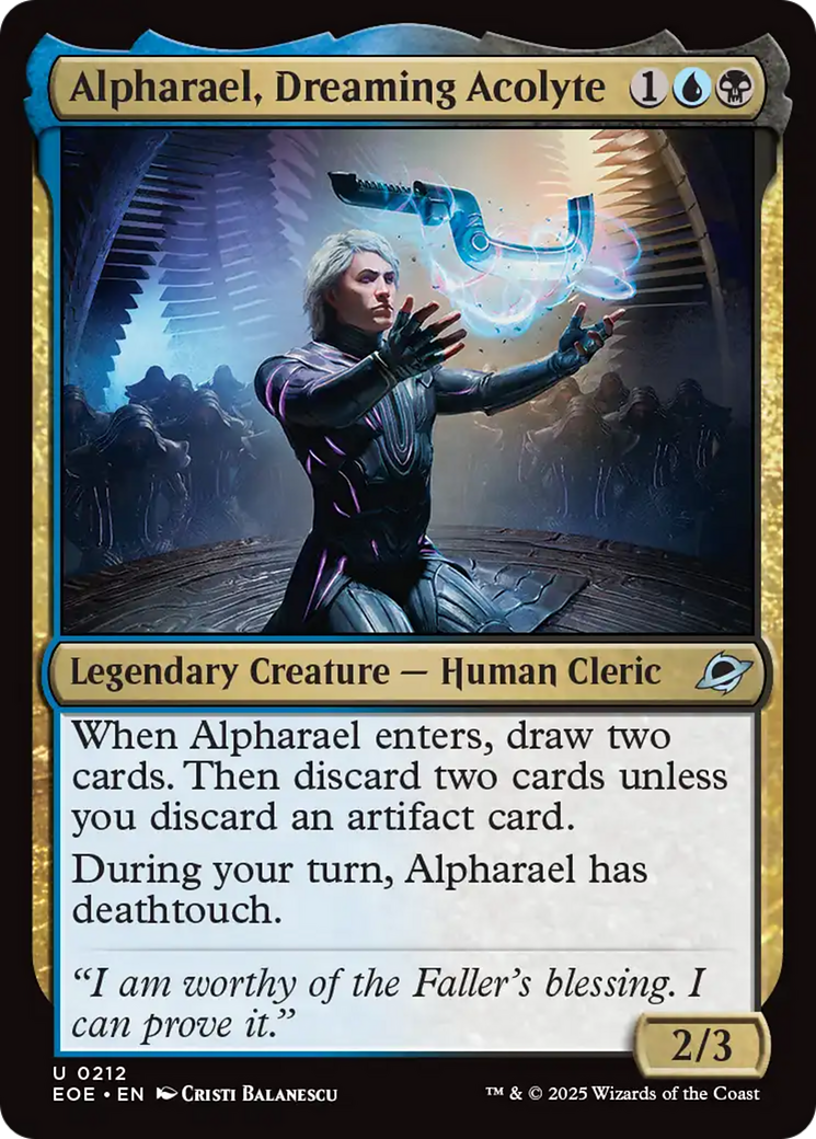 Alpharael, Dreaming Acolyte Card Image