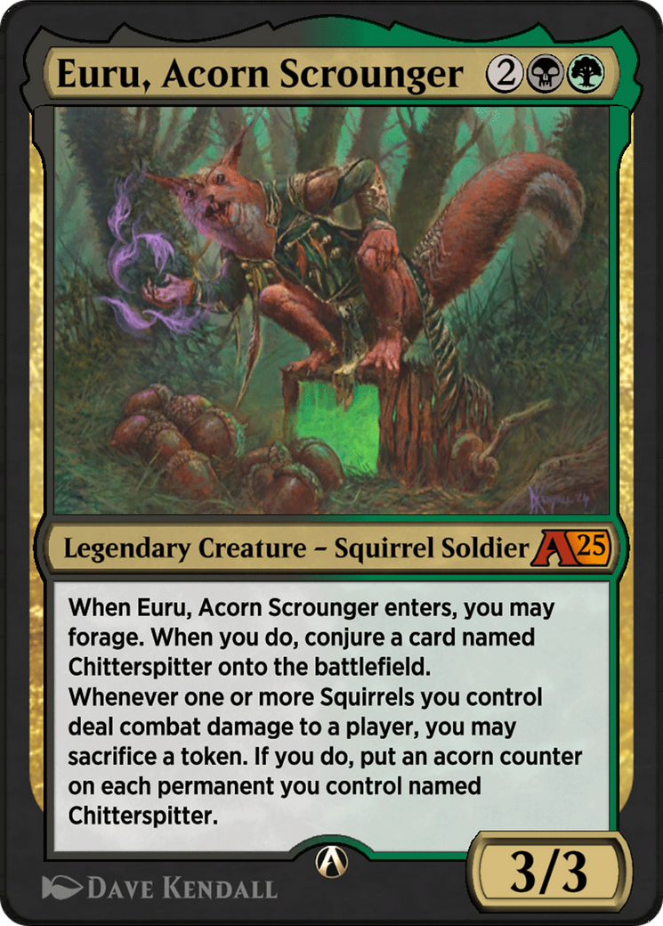 Euru, Acorn Scrounger Card Image