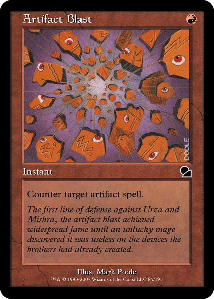 Artifact Blast Card Image