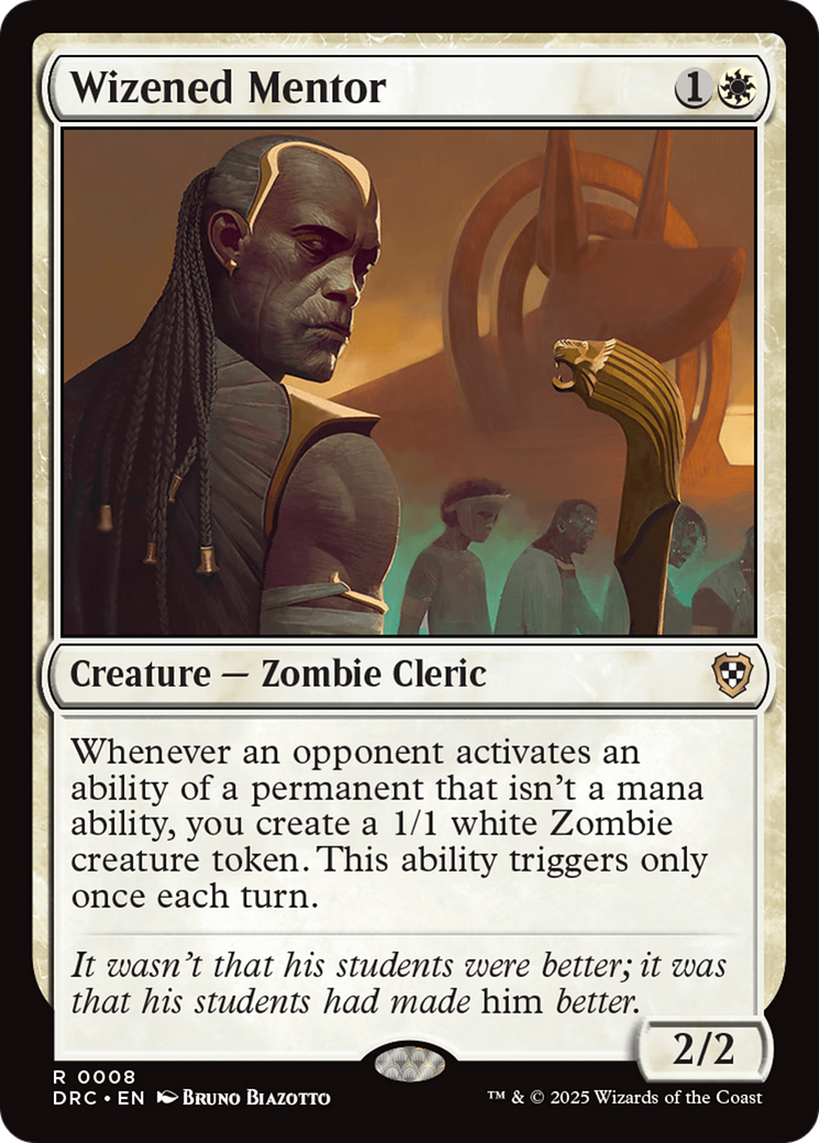 Wizened Mentor Card Image