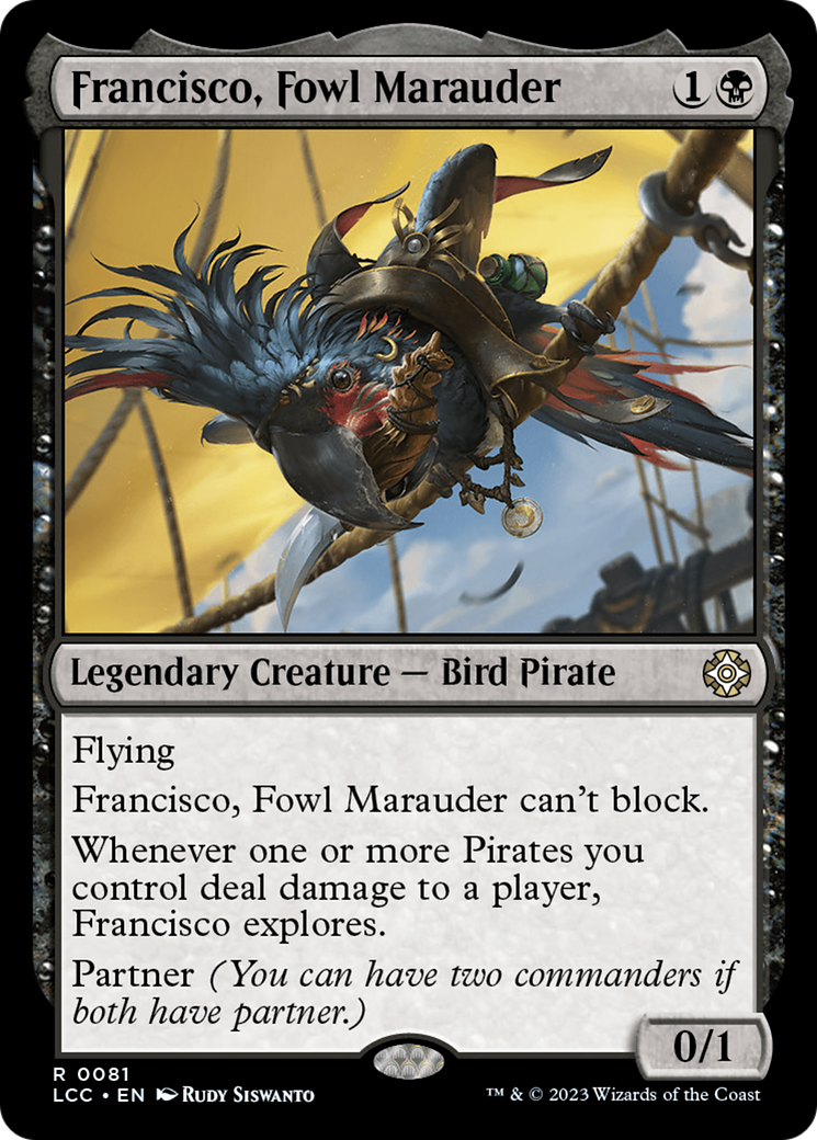 Francisco, Fowl Marauder Card Image