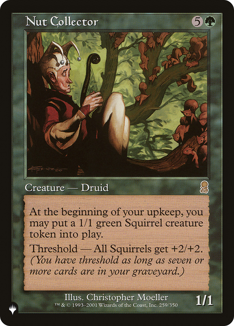 Nut Collector Card Image