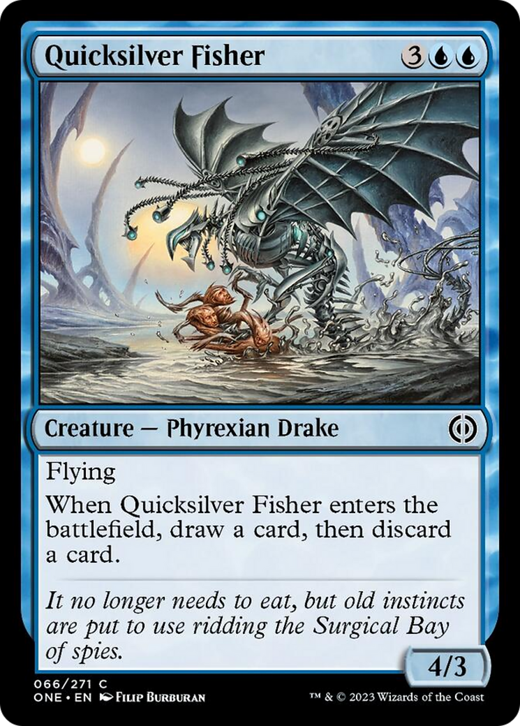 Quicksilver Fisher Card Image