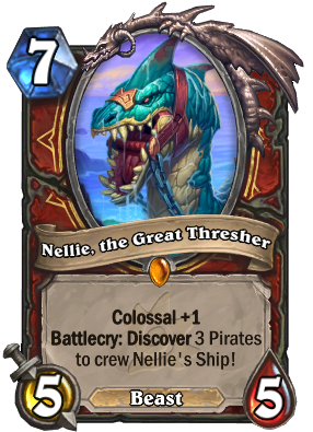 Nellie, the Great Thresher Card Image