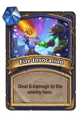 Fire Invocation Card Image