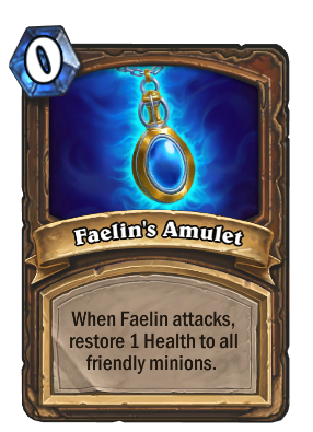 Faelin's Amulet Card Image