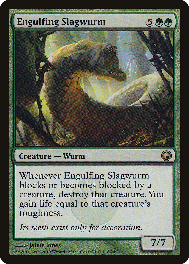 Engulfing Slagwurm Card Image