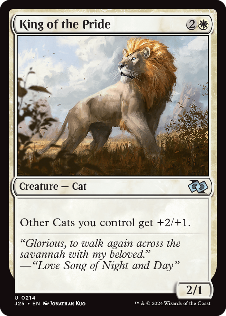 King of the Pride Card Image