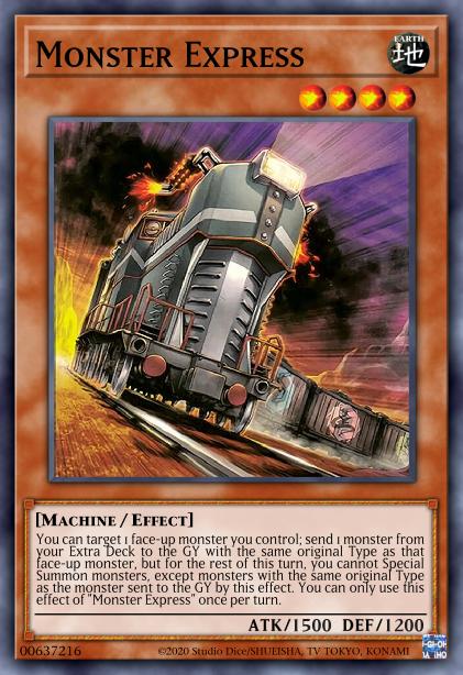 Monster Express Card Image