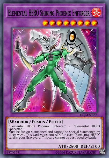 Elemental HERO Shining Phoenix Enforcer Card Image