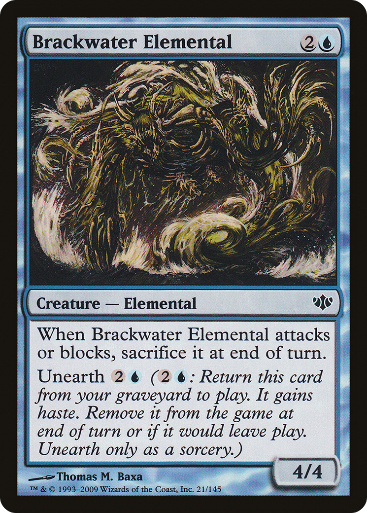Brackwater Elemental Card Image