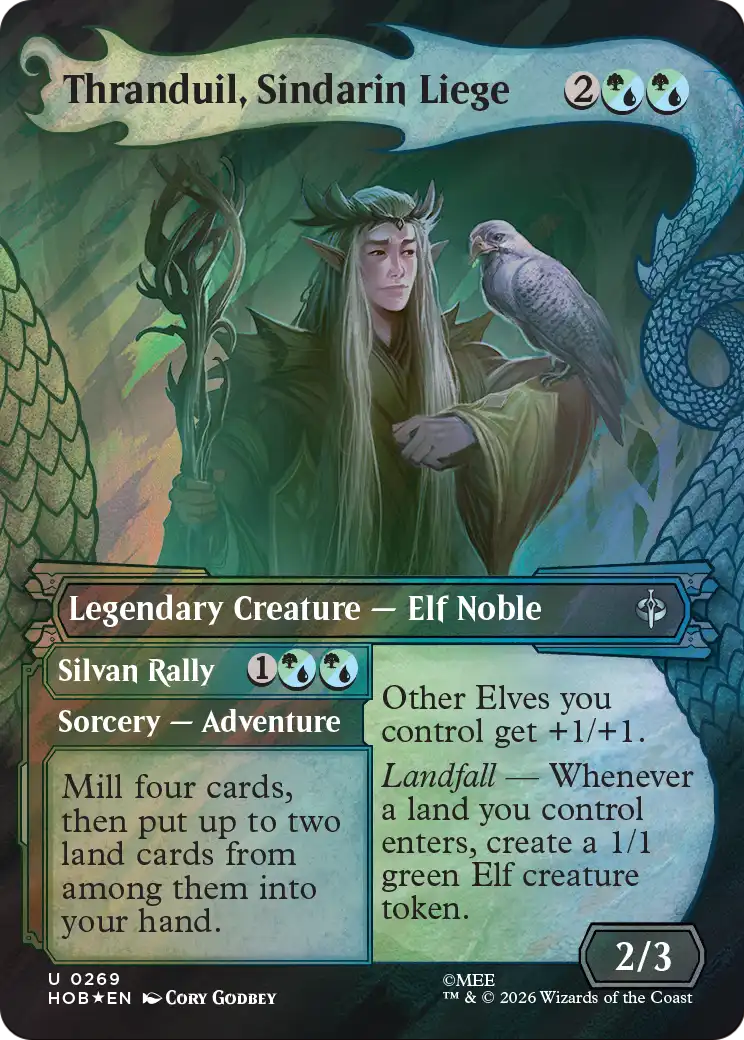 Silvan Rally Magic: The Gathering card