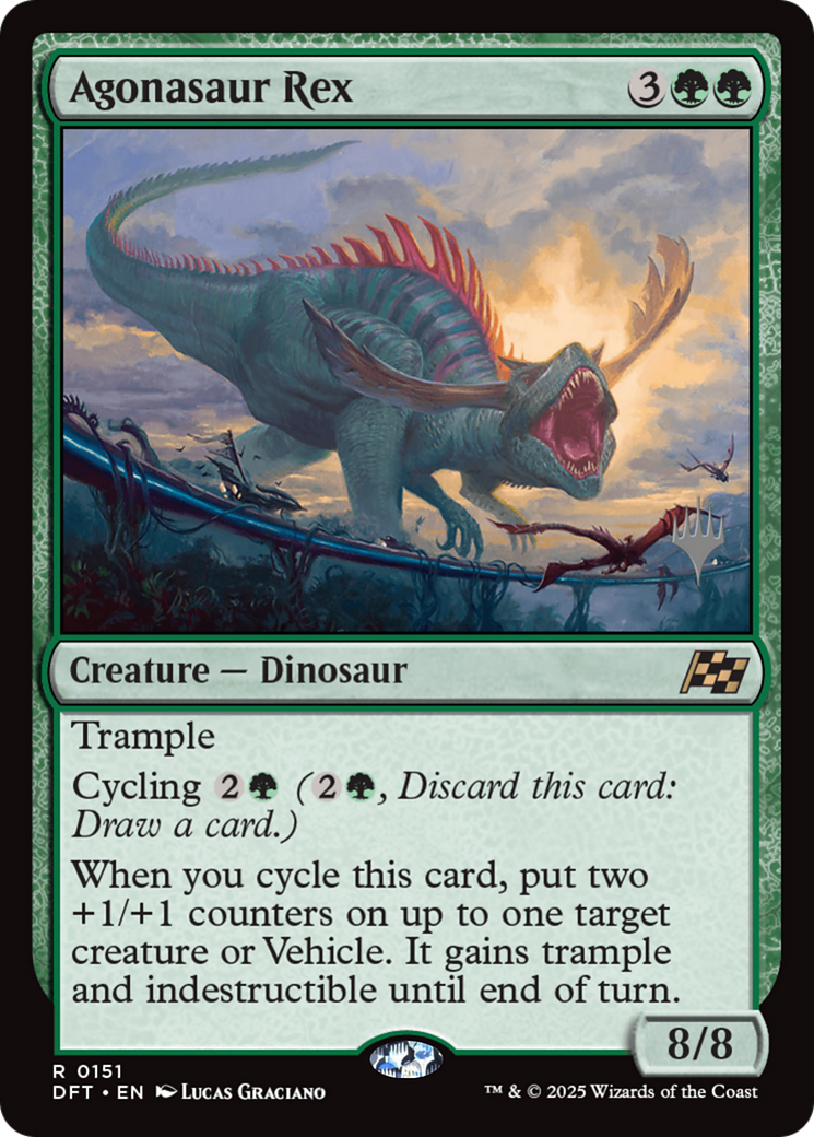 Agonasaur Rex Card Image